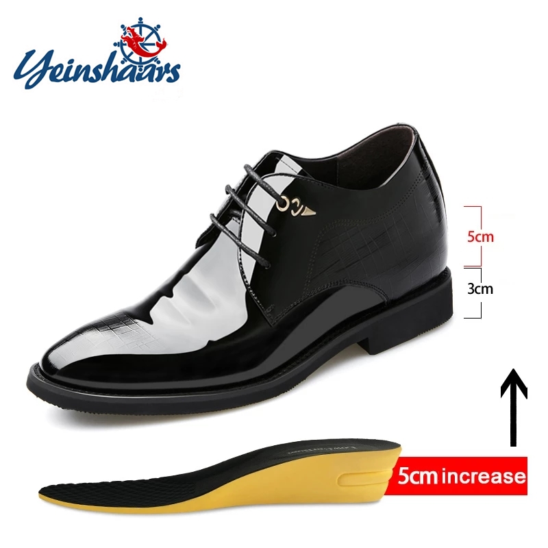 Men'S Used Formal Wear - 3/6/8 Cm scarpe da ascensore scarpe