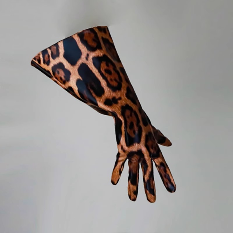 Formal Glove Leather - Guanto Lungo da Donna in Pelle