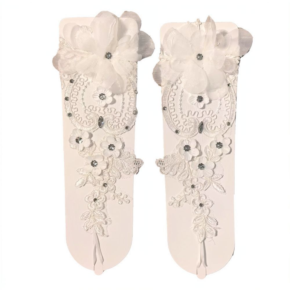 Guanti in pizzo floreale in st - Formal Glove Leather recensione e prezzo