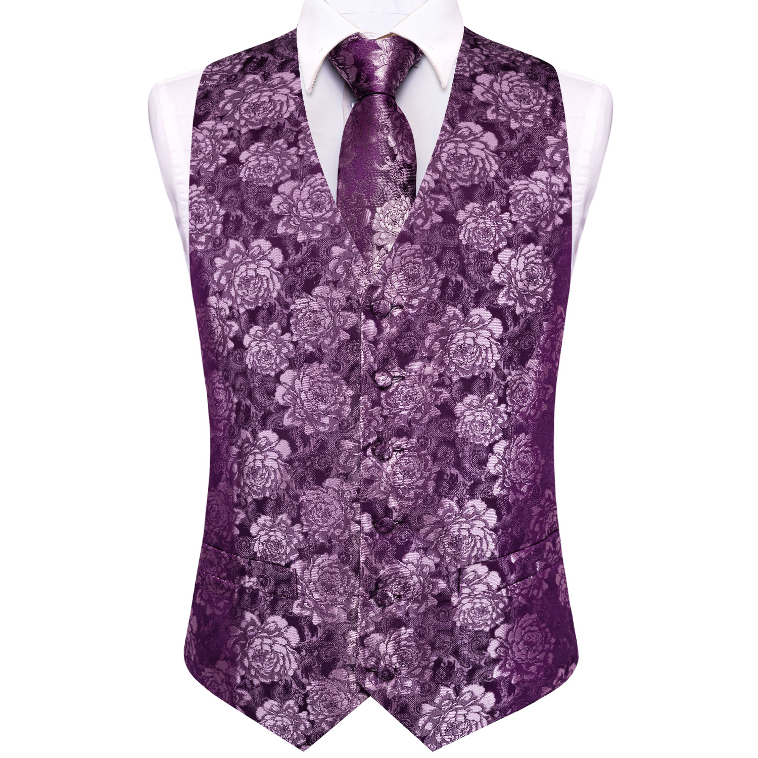 Set 5 Pezzi Gilet Floreale Vio - Men'S Used Formal Wear recensione e prezzo