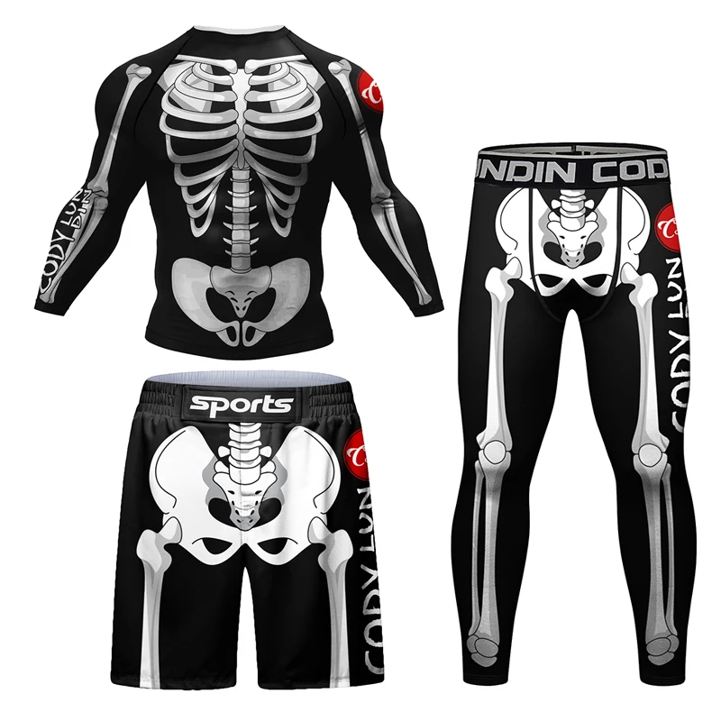 New Skull Rashguard Jiu Jitsu  - Men'S Used Formal Wear recensione e prezzo