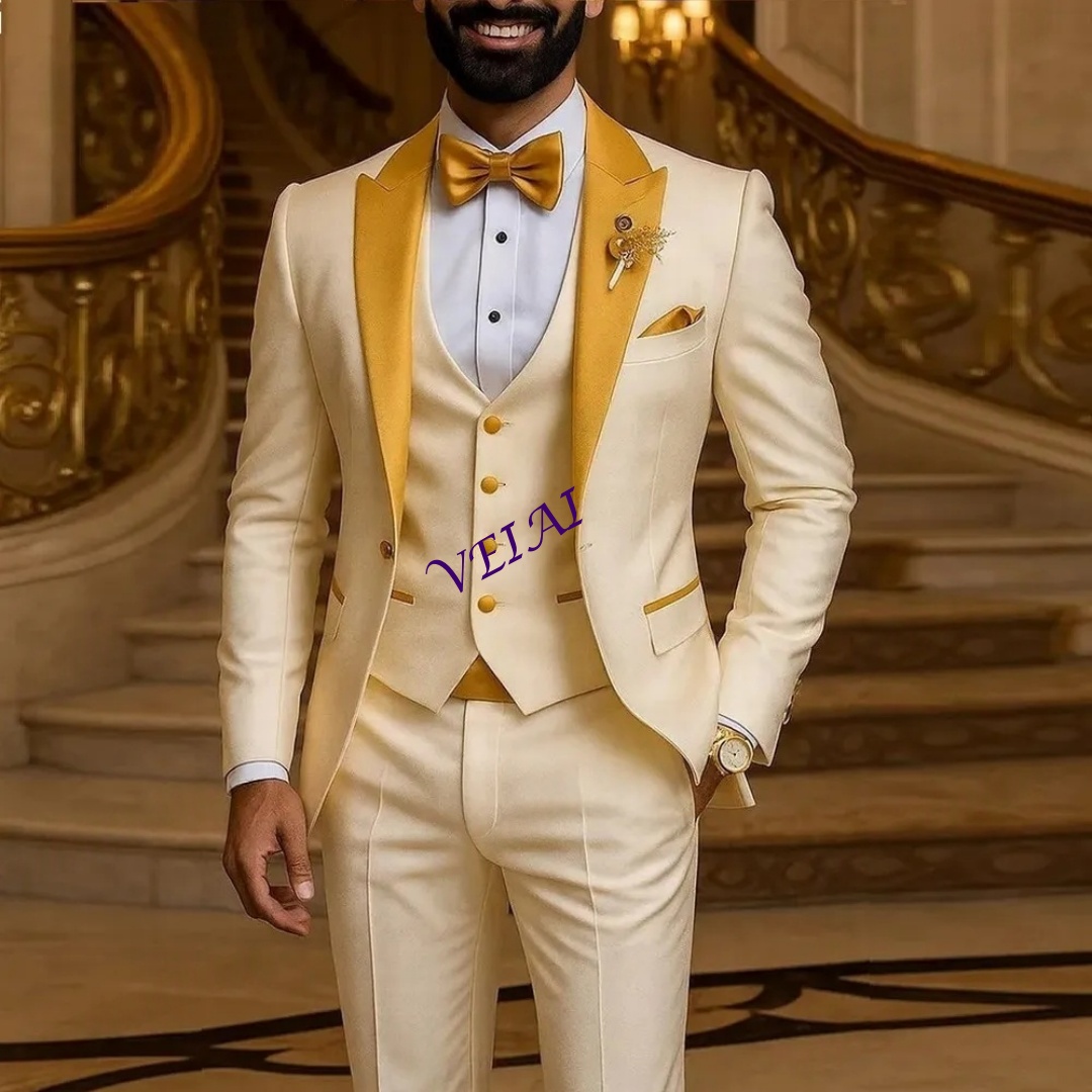 Abito da uomo avorio con colle - Men'S Formal Wear Rental recensione e prezzo