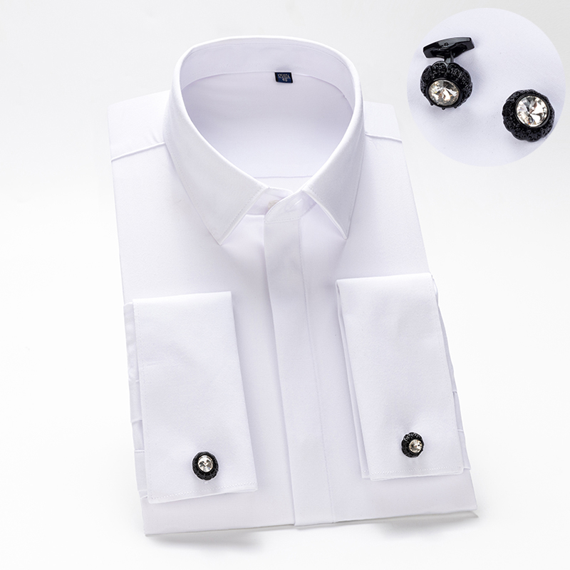 Camicia da uomo con polsini al - High End Men'S Formal Wear recensione e prezzo