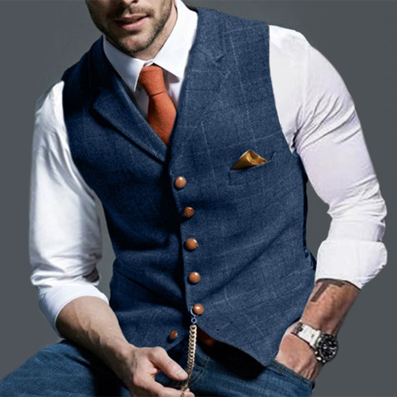 Gilet da uomo di moda risvolto - Men'S Used Formal Wear recensione e prezzo